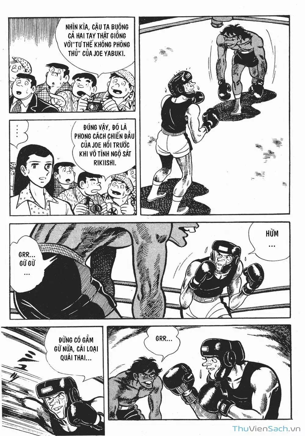 Truyện Tranh Thiết Quyền Lãng Tử - Ashita No Joe trang 5