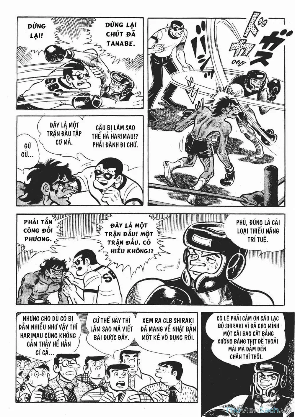 Truyện Tranh Thiết Quyền Lãng Tử - Ashita No Joe trang 5