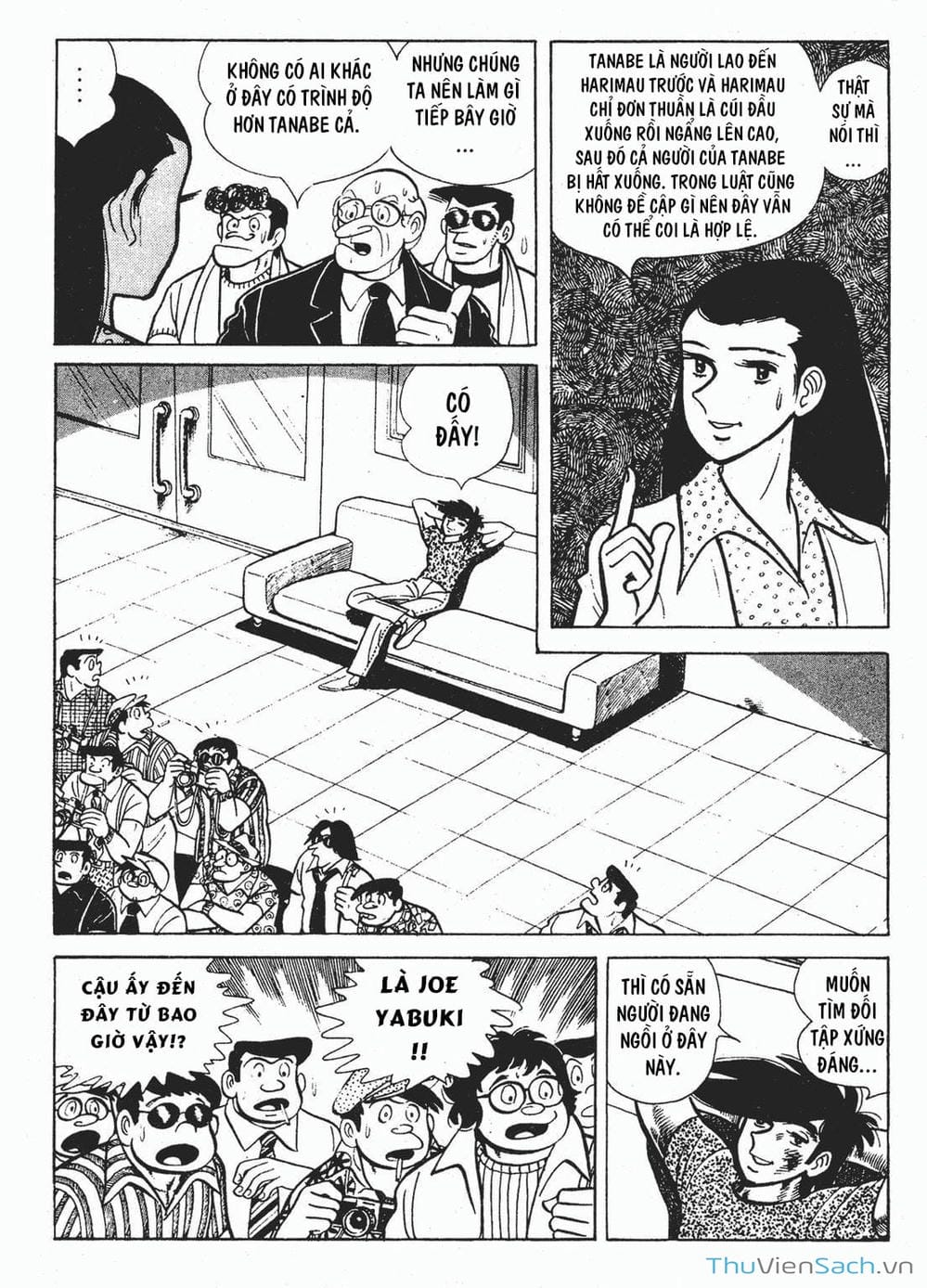 Truyện Tranh Thiết Quyền Lãng Tử - Ashita No Joe trang 5