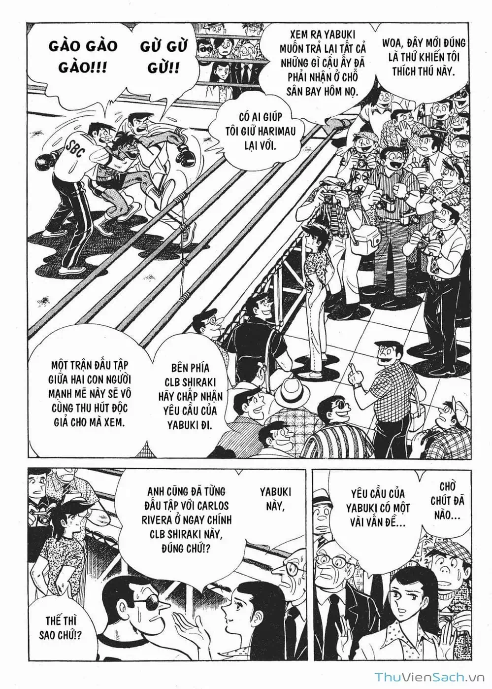 Truyện Tranh Thiết Quyền Lãng Tử - Ashita No Joe trang 5