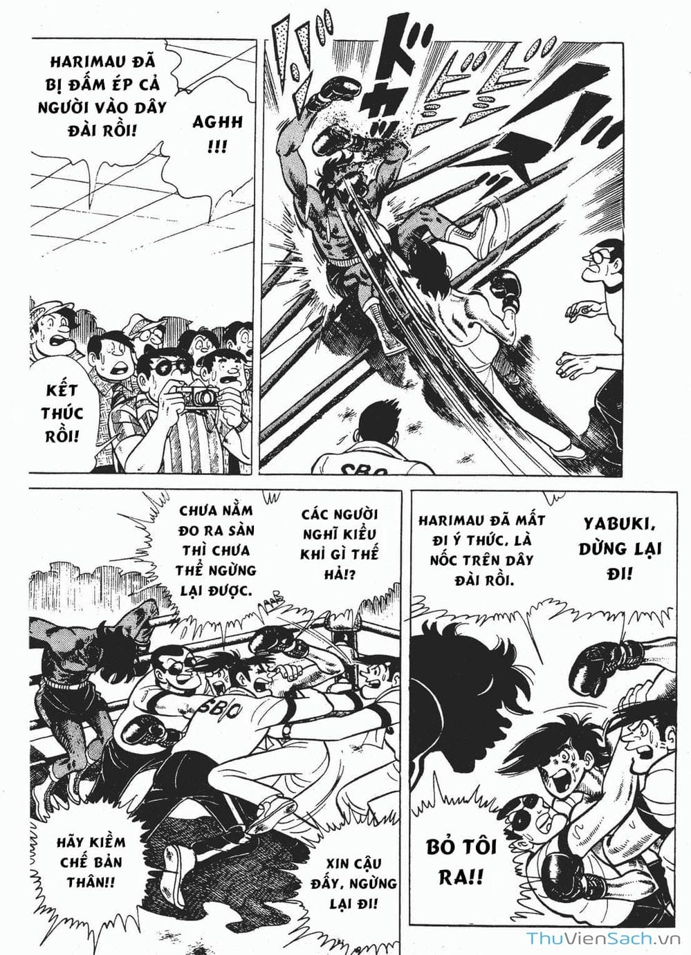 Truyện Tranh Thiết Quyền Lãng Tử - Ashita No Joe trang 5