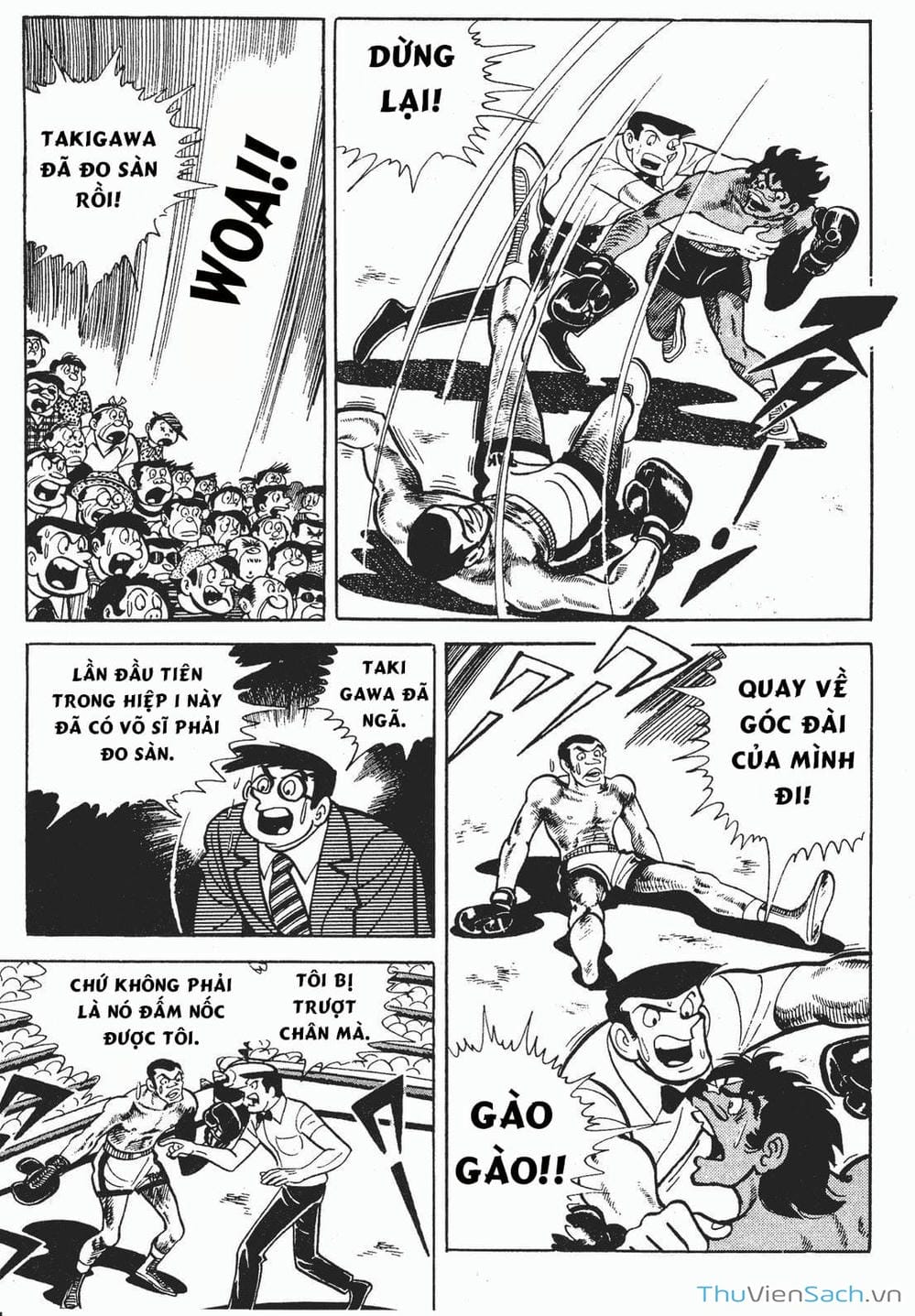 Truyện Tranh Thiết Quyền Lãng Tử - Ashita No Joe trang 5