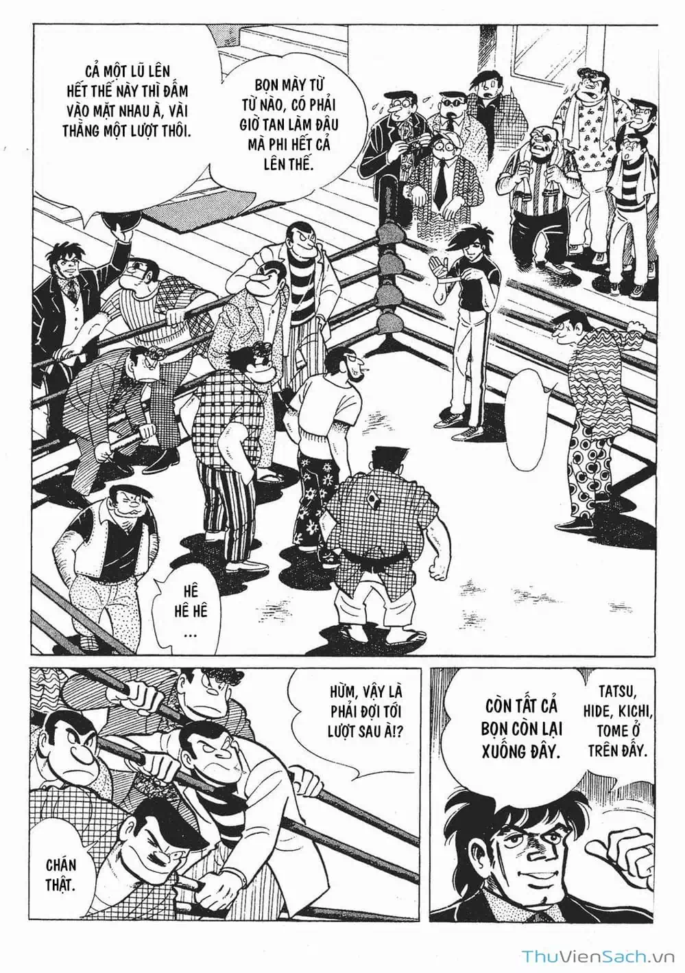 Truyện Tranh Thiết Quyền Lãng Tử - Ashita No Joe trang 5