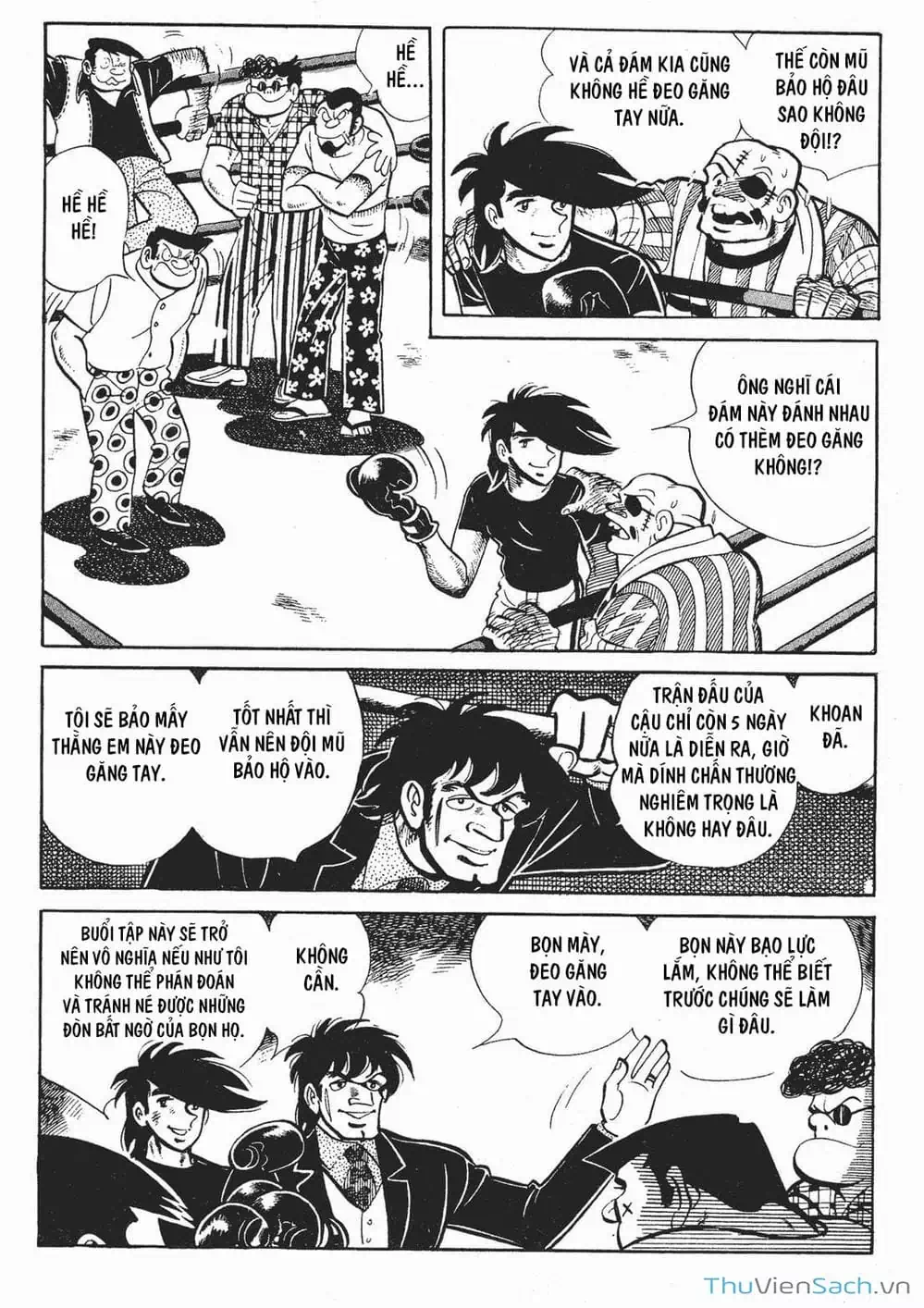 Truyện Tranh Thiết Quyền Lãng Tử - Ashita No Joe trang 5
