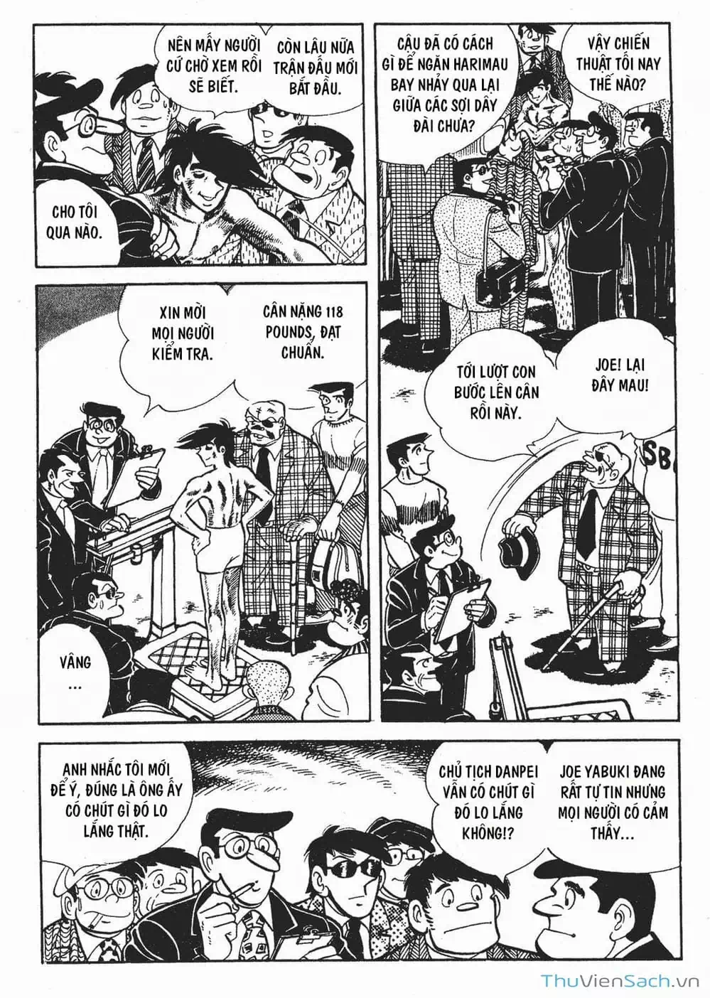 Truyện Tranh Thiết Quyền Lãng Tử - Ashita No Joe trang 5