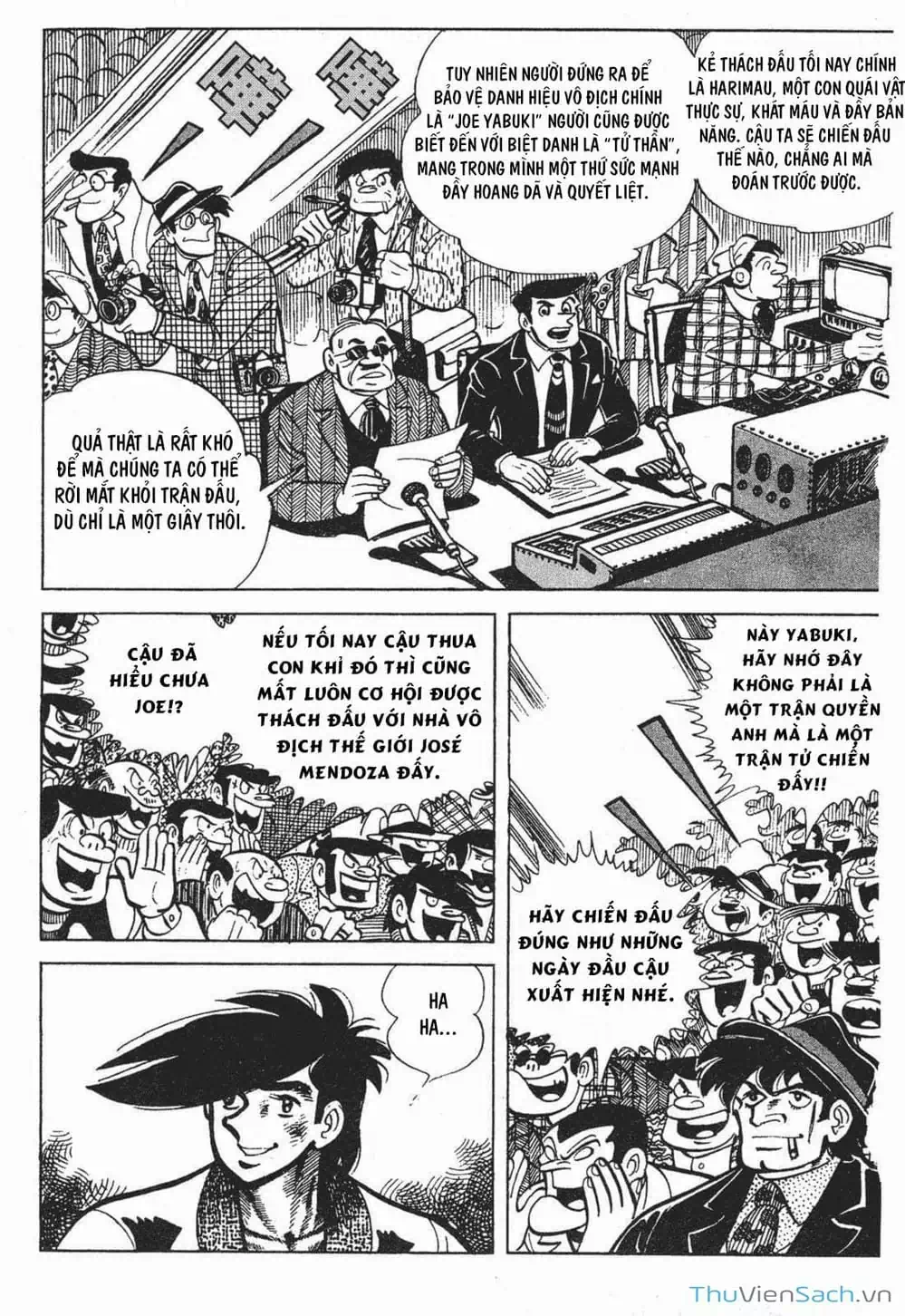 Truyện Tranh Thiết Quyền Lãng Tử - Ashita No Joe trang 5