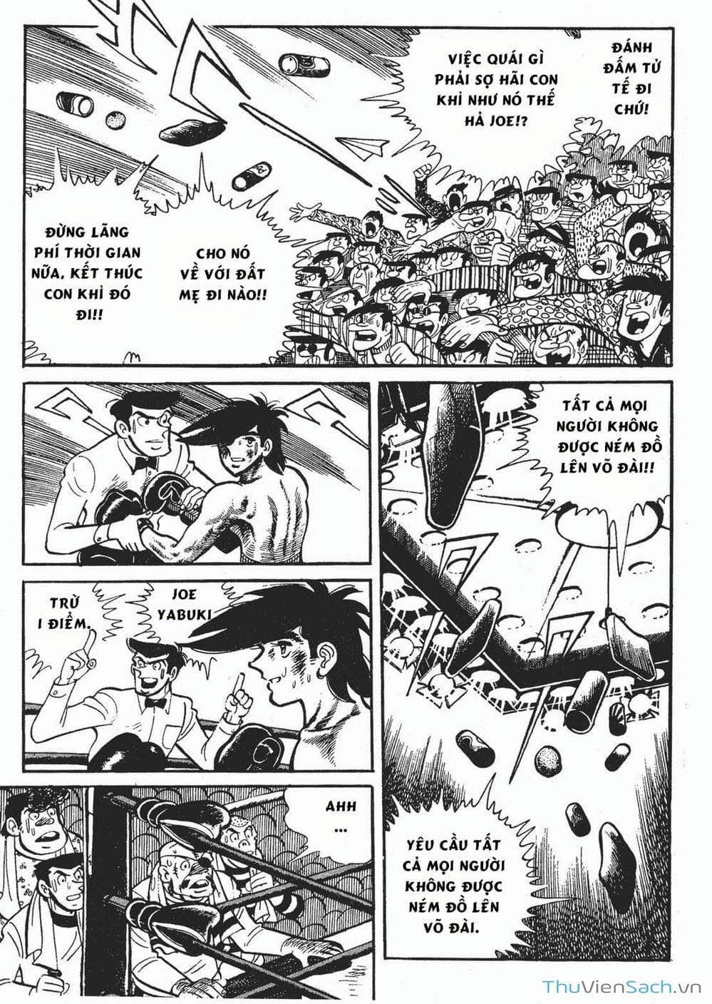 Truyện Tranh Thiết Quyền Lãng Tử - Ashita No Joe trang 5