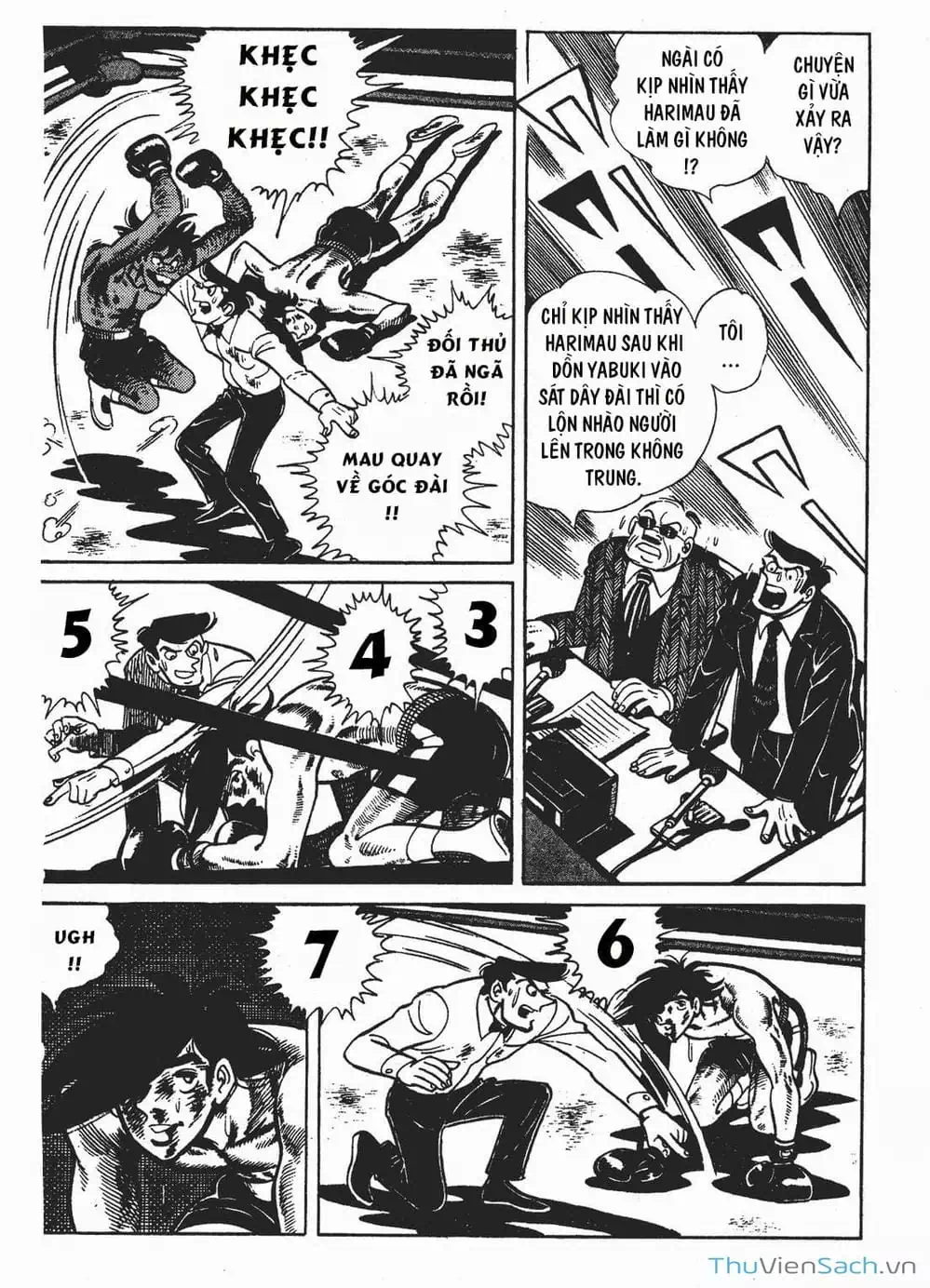 Truyện Tranh Thiết Quyền Lãng Tử - Ashita No Joe trang 5