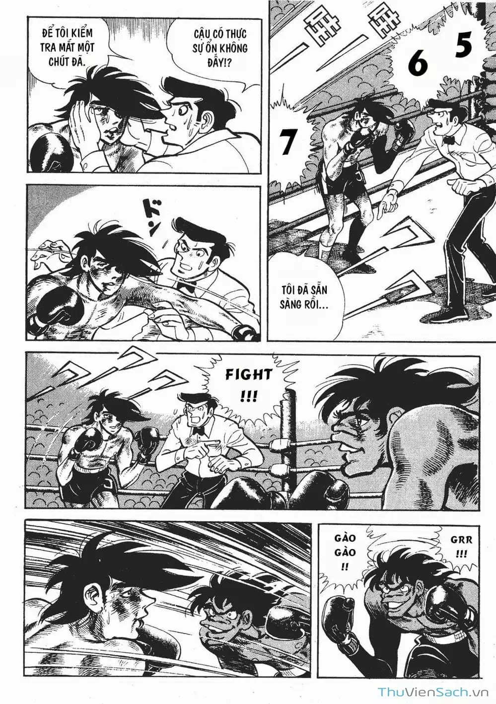 Truyện Tranh Thiết Quyền Lãng Tử - Ashita No Joe trang 5