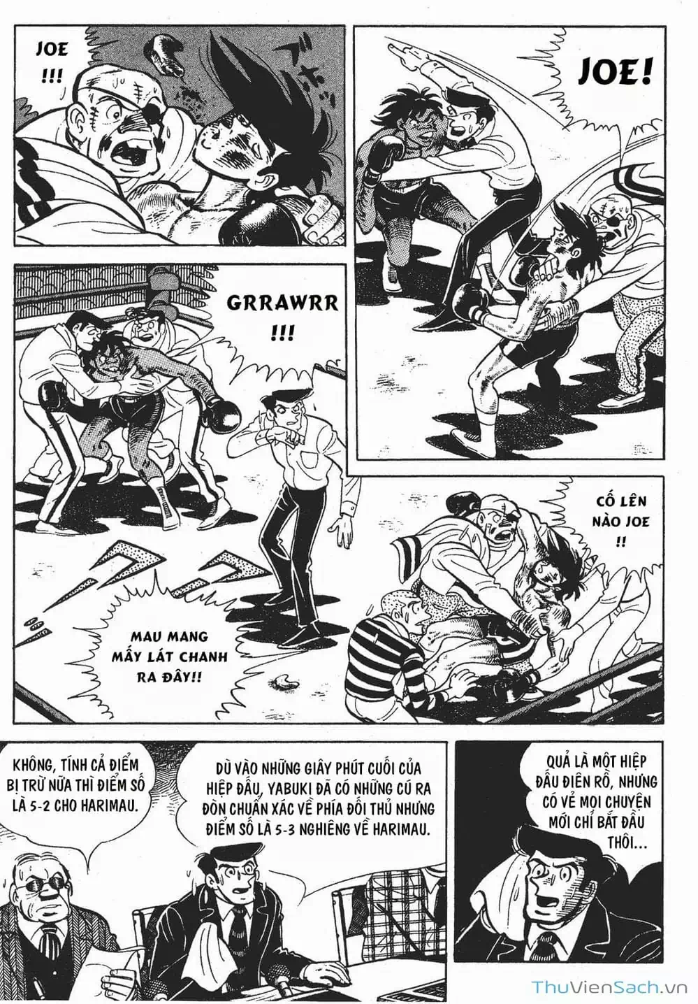 Truyện Tranh Thiết Quyền Lãng Tử - Ashita No Joe trang 5