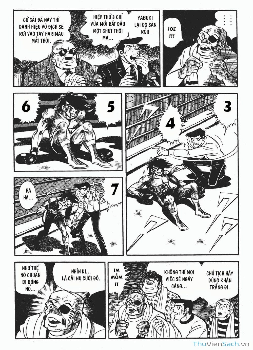 Truyện Tranh Thiết Quyền Lãng Tử - Ashita No Joe trang 5