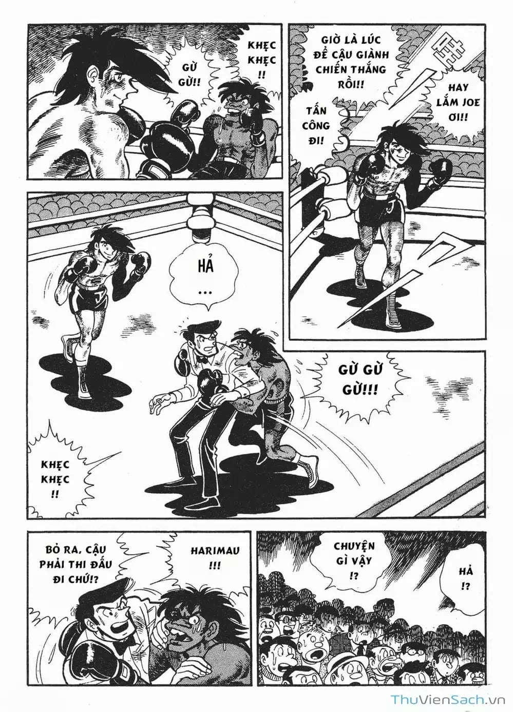 Truyện Tranh Thiết Quyền Lãng Tử - Ashita No Joe trang 5