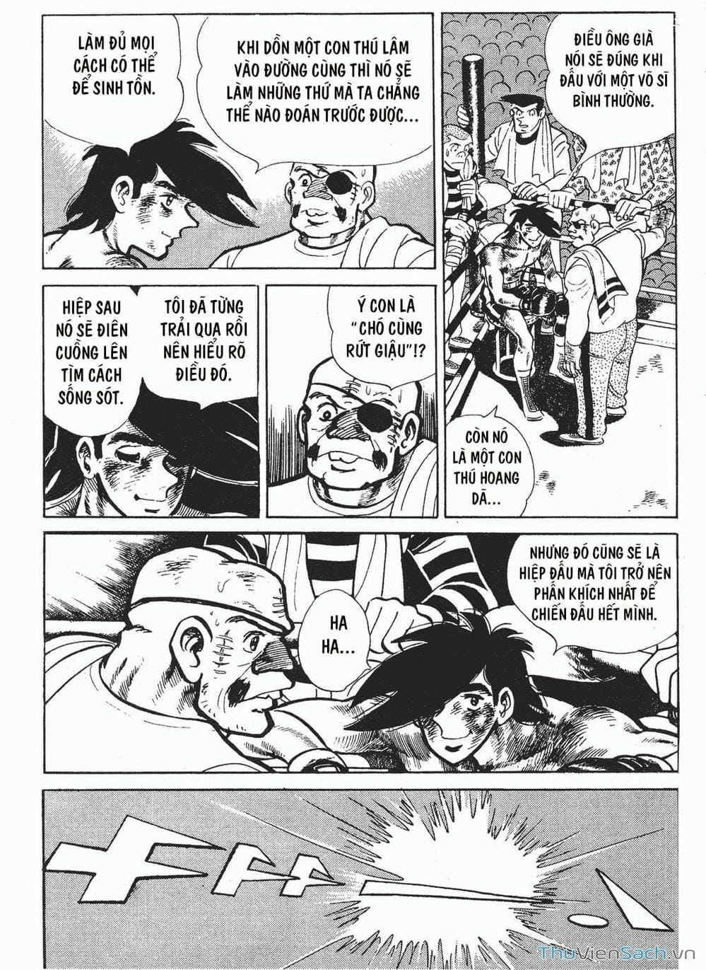 Truyện Tranh Thiết Quyền Lãng Tử - Ashita No Joe trang 5