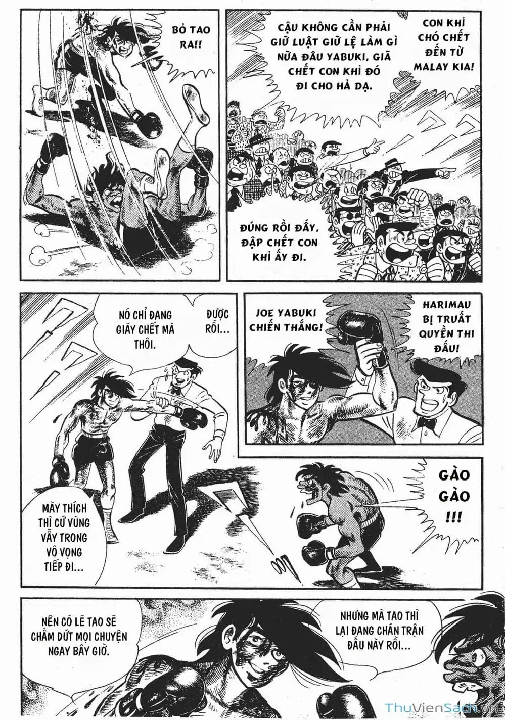 Truyện Tranh Thiết Quyền Lãng Tử - Ashita No Joe trang 5