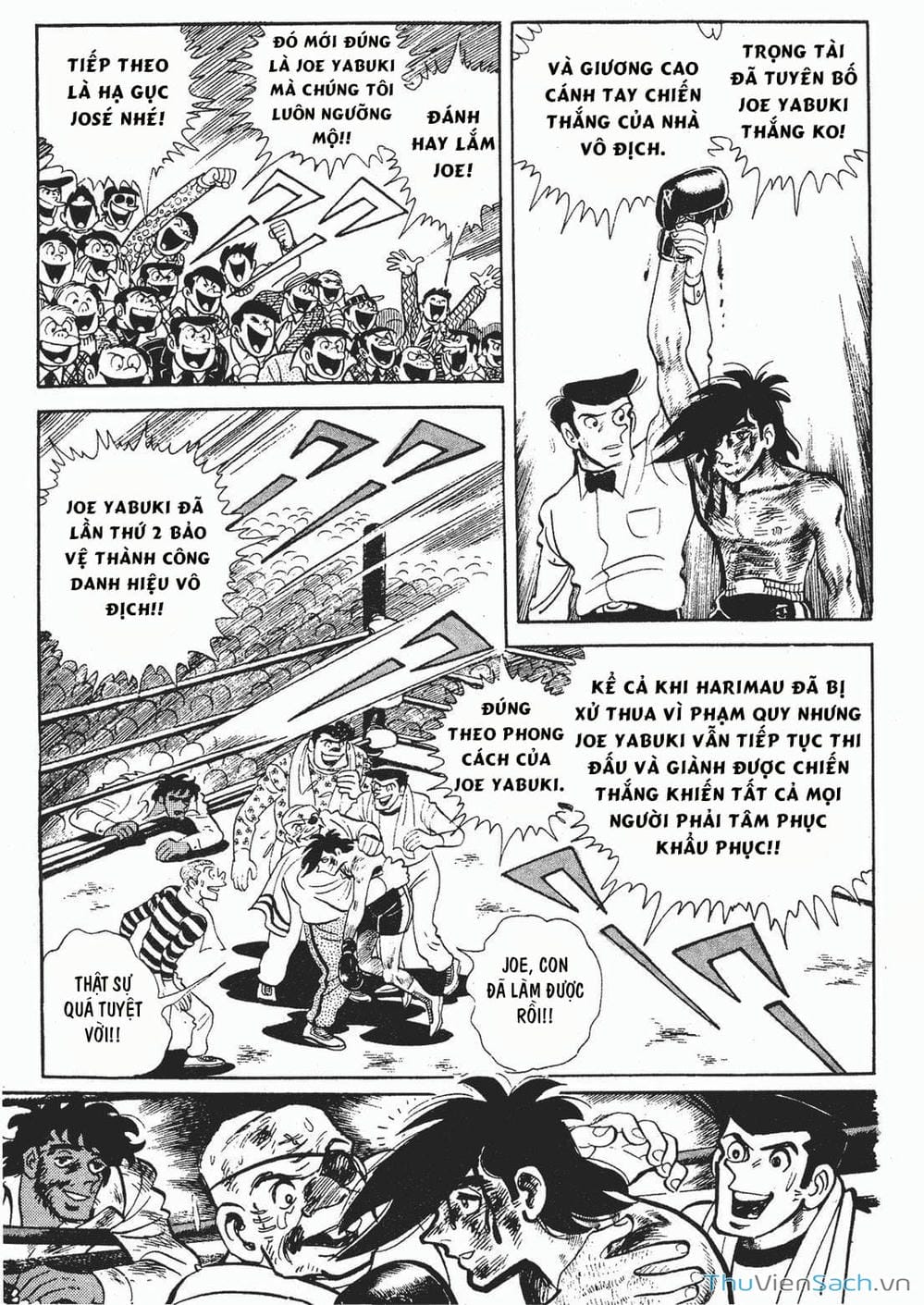 Truyện Tranh Thiết Quyền Lãng Tử - Ashita No Joe trang 5