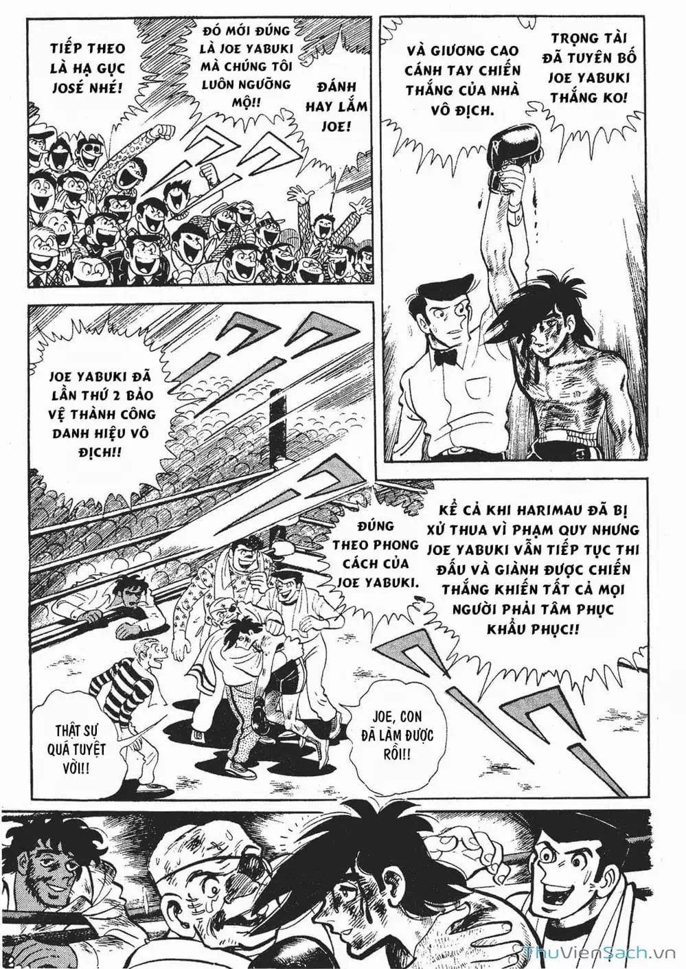 Truyện Tranh Thiết Quyền Lãng Tử - Ashita No Joe trang 5