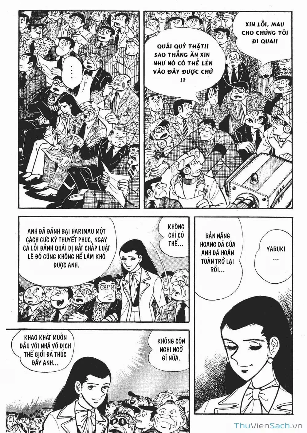 Truyện Tranh Thiết Quyền Lãng Tử - Ashita No Joe trang 5