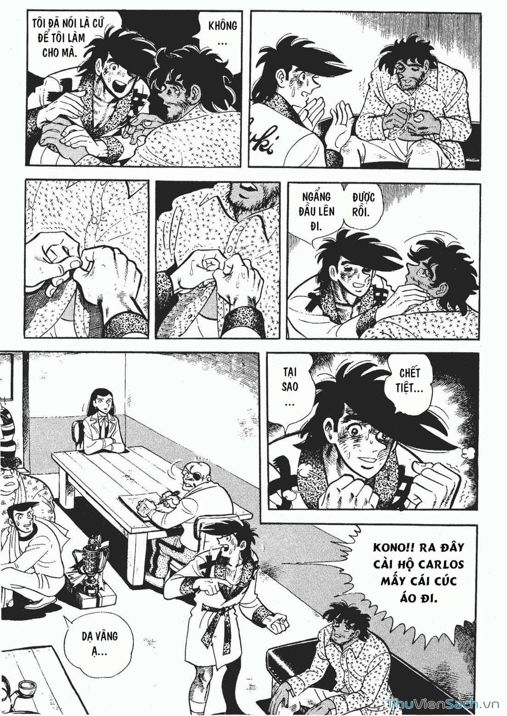 Truyện Tranh Thiết Quyền Lãng Tử - Ashita No Joe trang 5