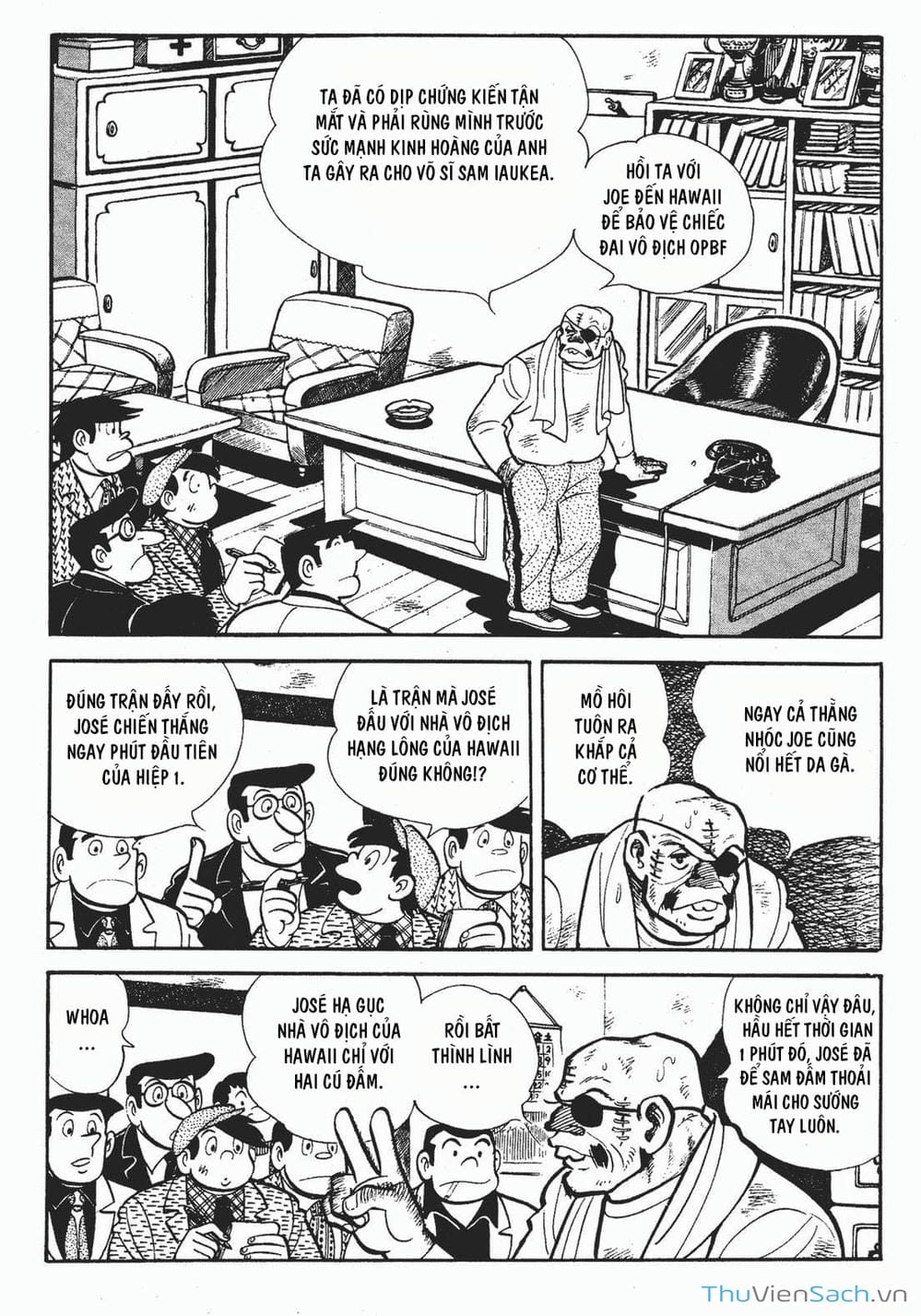 Truyện Tranh Thiết Quyền Lãng Tử - Ashita No Joe trang 5