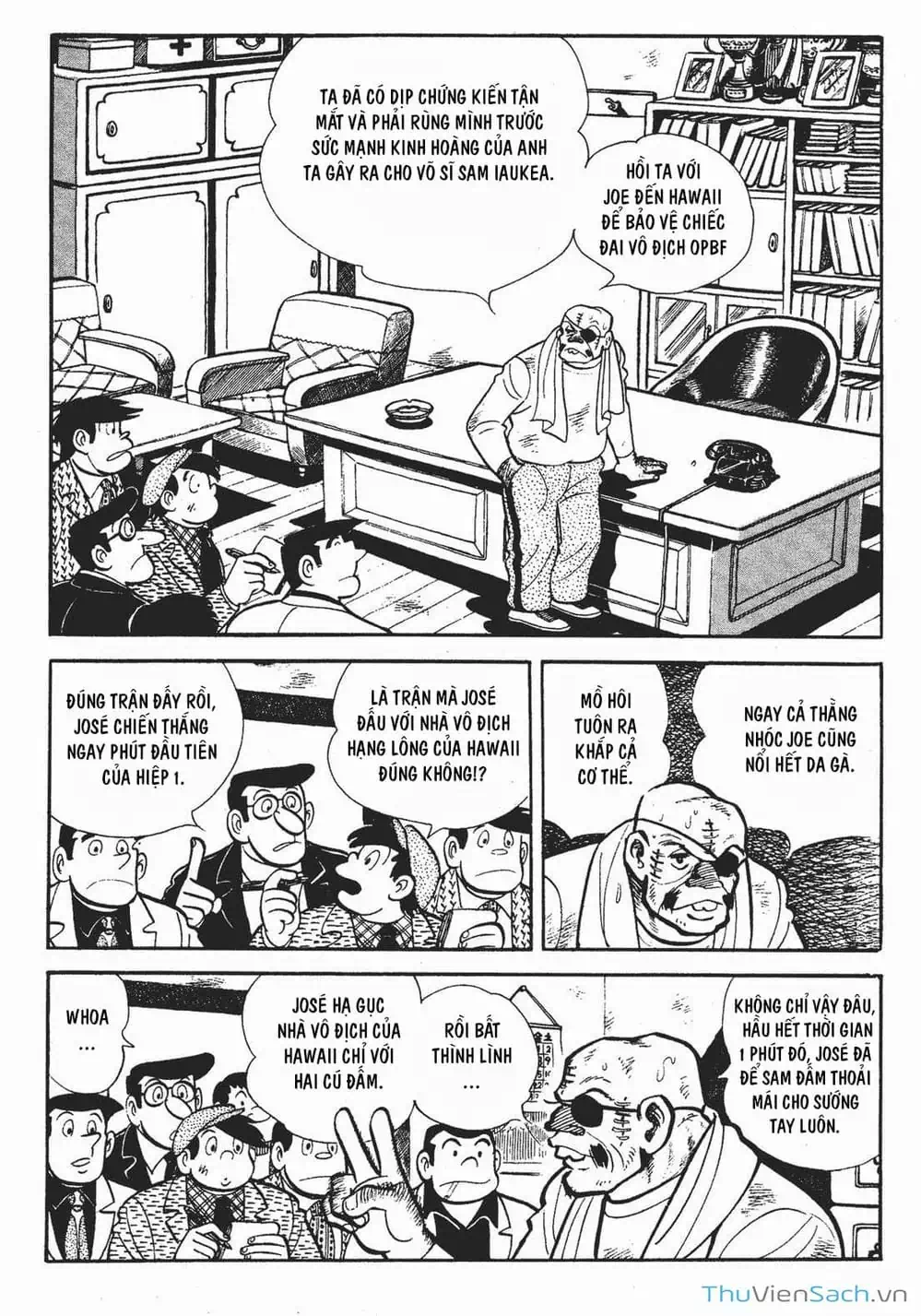 Truyện Tranh Thiết Quyền Lãng Tử - Ashita No Joe trang 5