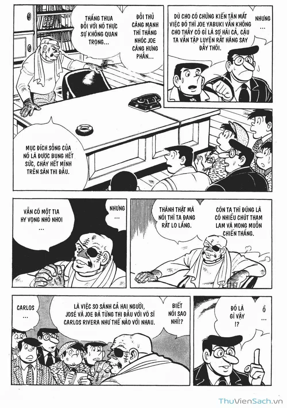 Truyện Tranh Thiết Quyền Lãng Tử - Ashita No Joe trang 5