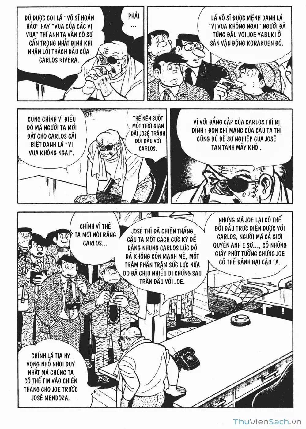 Truyện Tranh Thiết Quyền Lãng Tử - Ashita No Joe trang 5