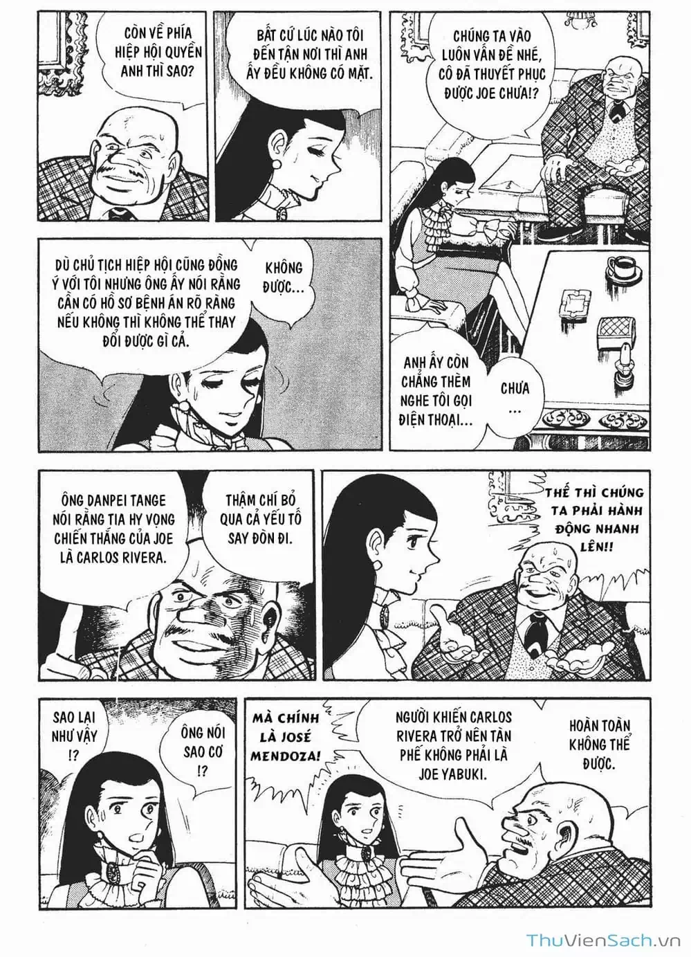 Truyện Tranh Thiết Quyền Lãng Tử - Ashita No Joe trang 5