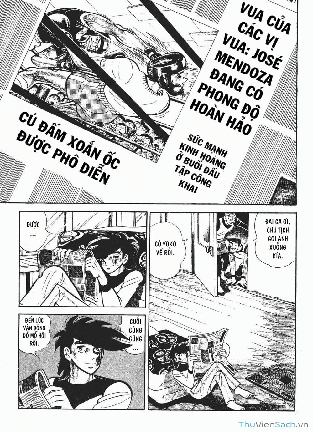 Truyện Tranh Thiết Quyền Lãng Tử - Ashita No Joe trang 5