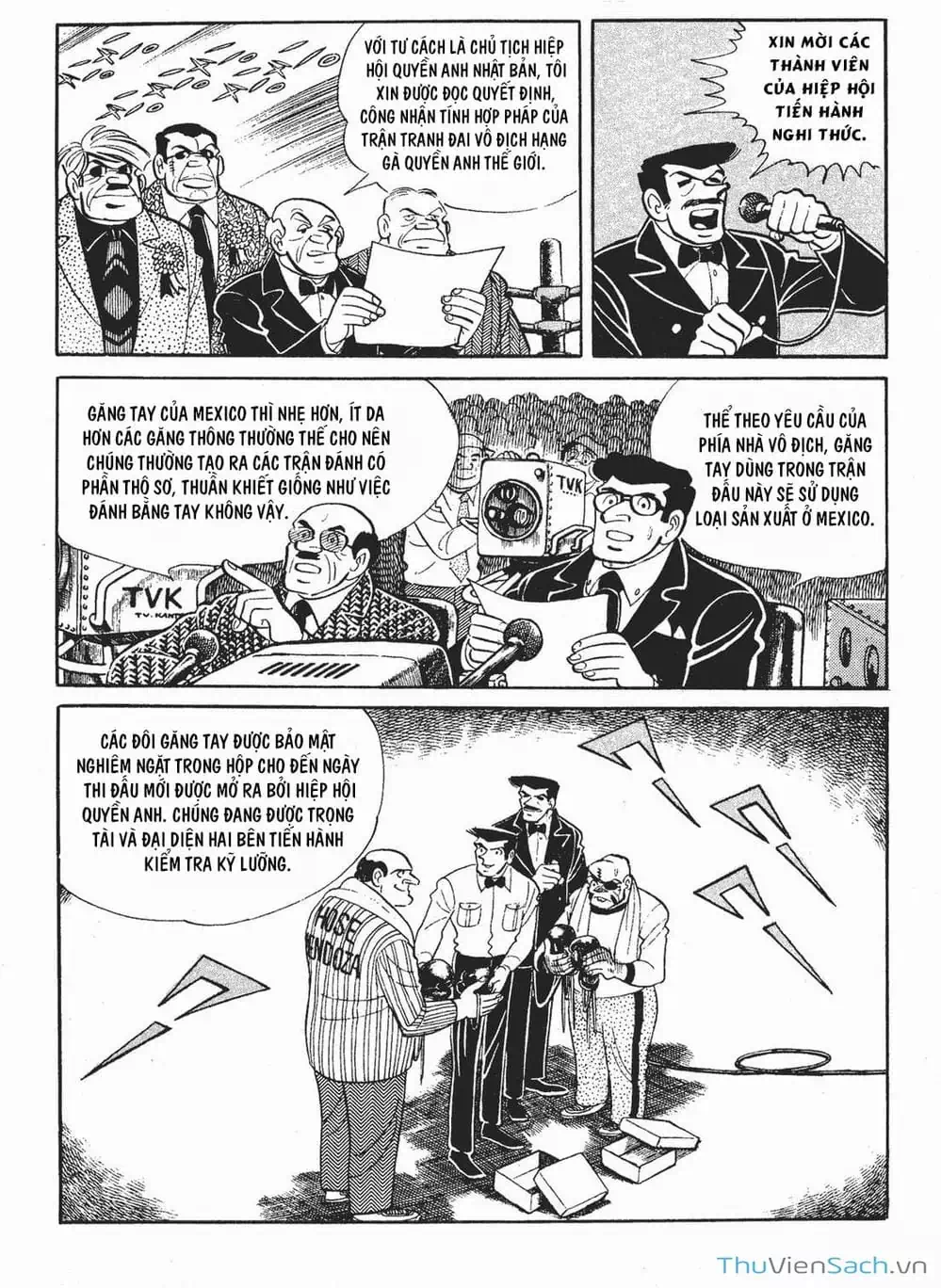 Truyện Tranh Thiết Quyền Lãng Tử - Ashita No Joe trang 5