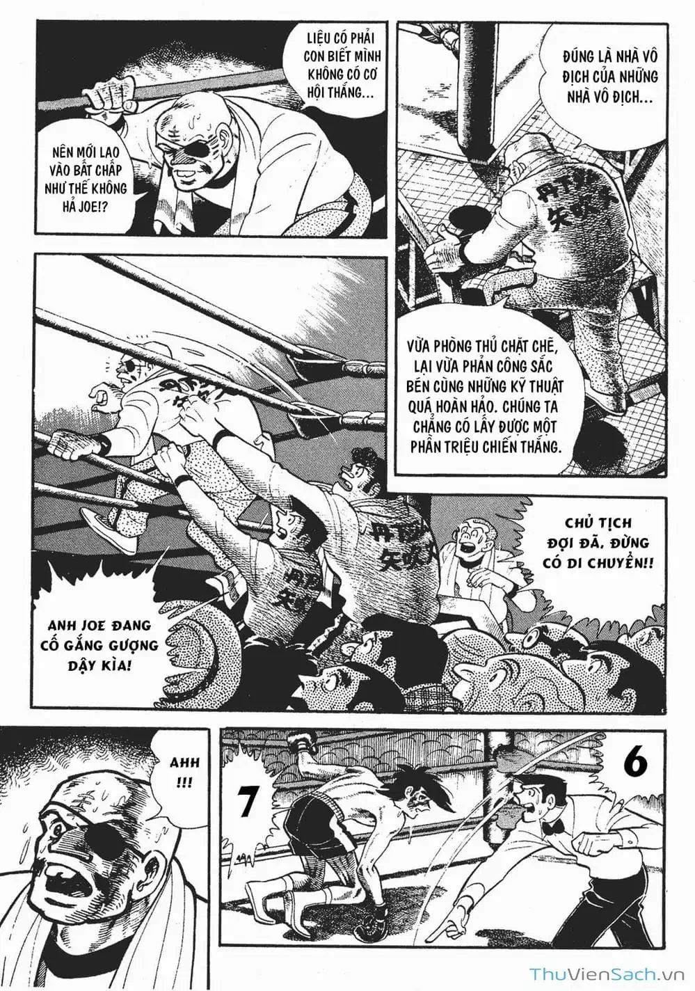 Truyện Tranh Thiết Quyền Lãng Tử - Ashita No Joe trang 5