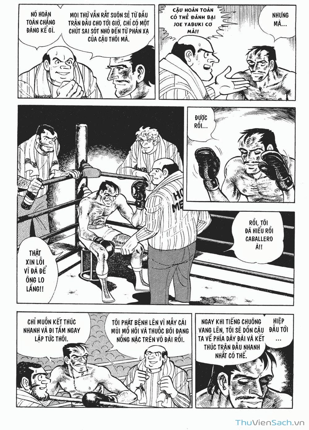 Truyện Tranh Thiết Quyền Lãng Tử - Ashita No Joe trang 5