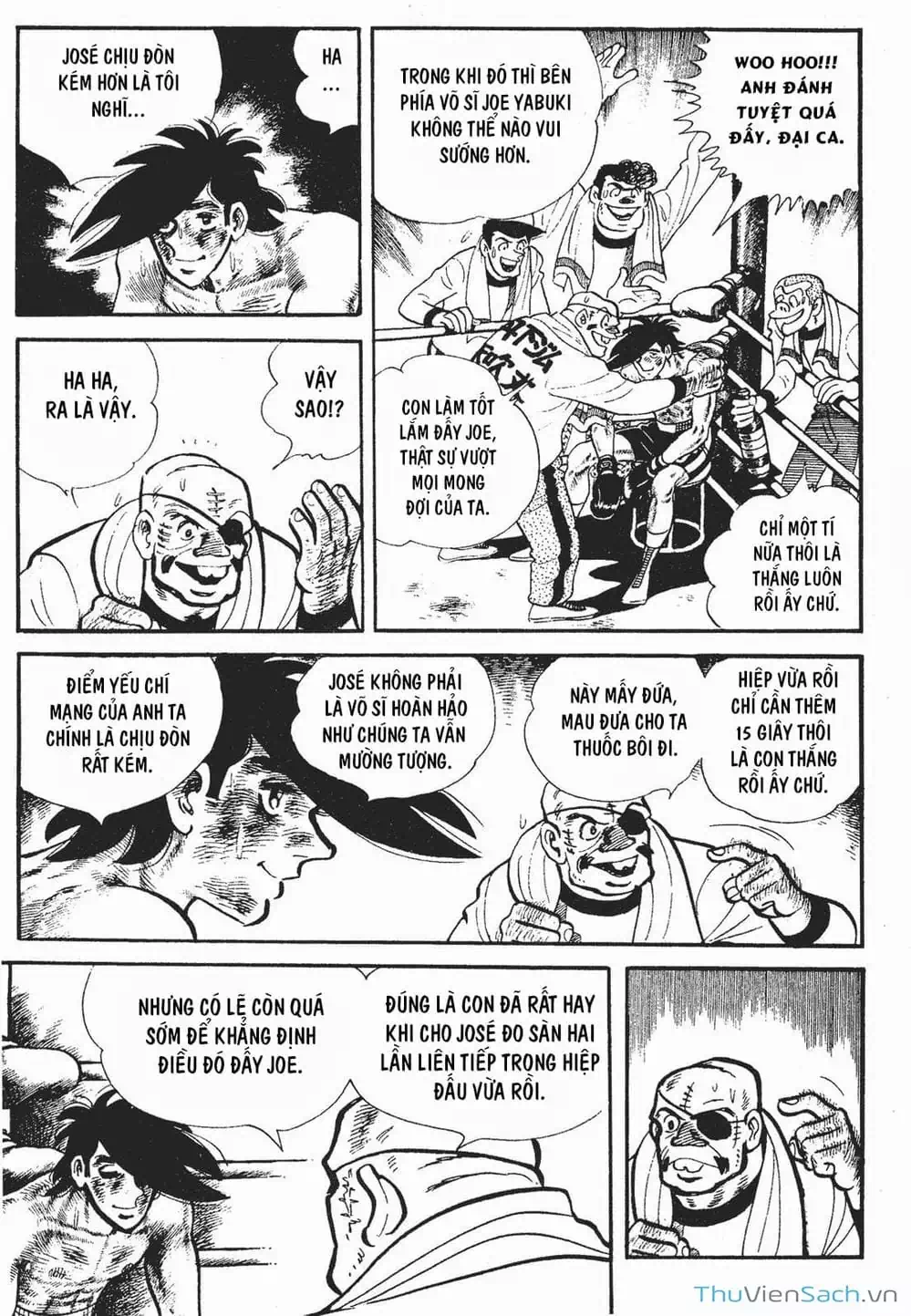 Truyện Tranh Thiết Quyền Lãng Tử - Ashita No Joe trang 5