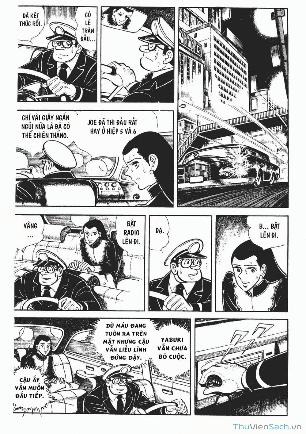 Truyện Tranh Thiết Quyền Lãng Tử - Ashita No Joe trang 5