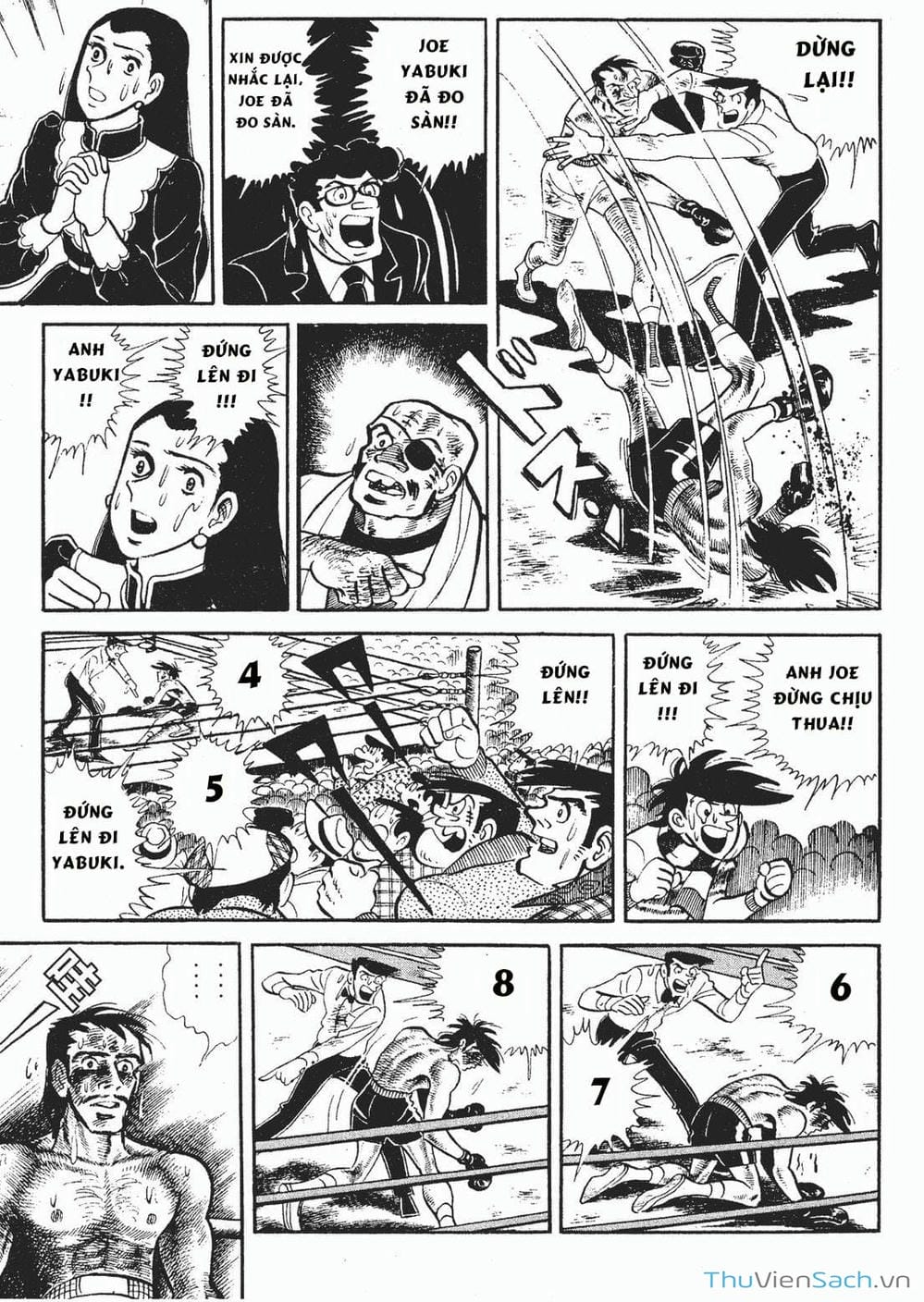 Truyện Tranh Thiết Quyền Lãng Tử - Ashita No Joe trang 5