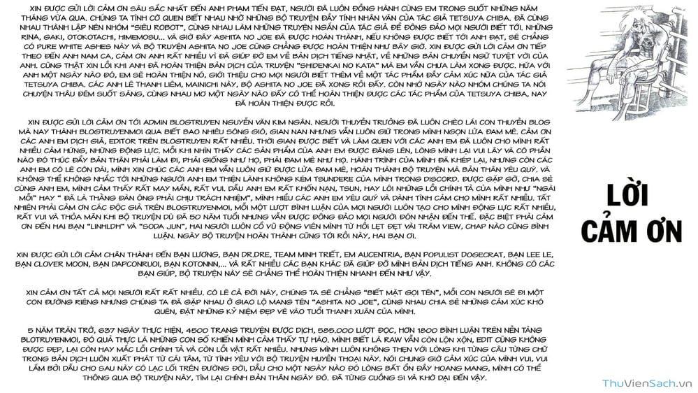 Truyện Tranh Thiết Quyền Lãng Tử - Ashita No Joe trang 5