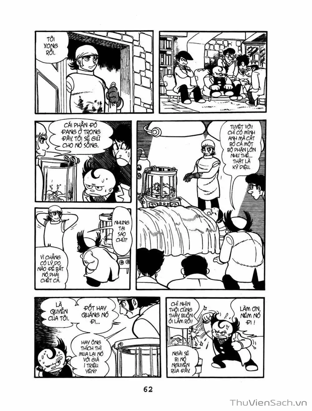 Truyện Tranh Bác Sĩ Quái Dị - Black Jack trang 3