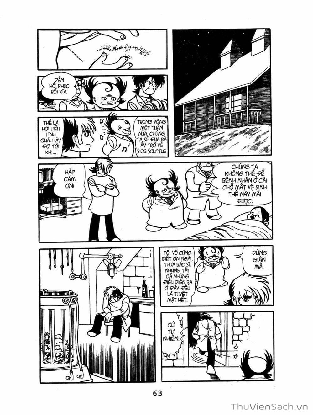 Truyện Tranh Bác Sĩ Quái Dị - Black Jack trang 3