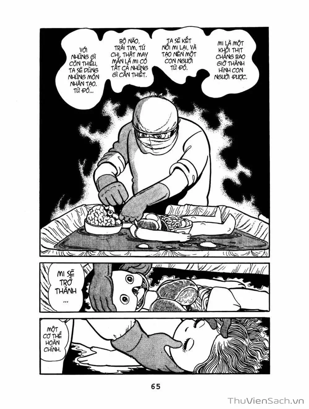 Truyện Tranh Bác Sĩ Quái Dị - Black Jack trang 3