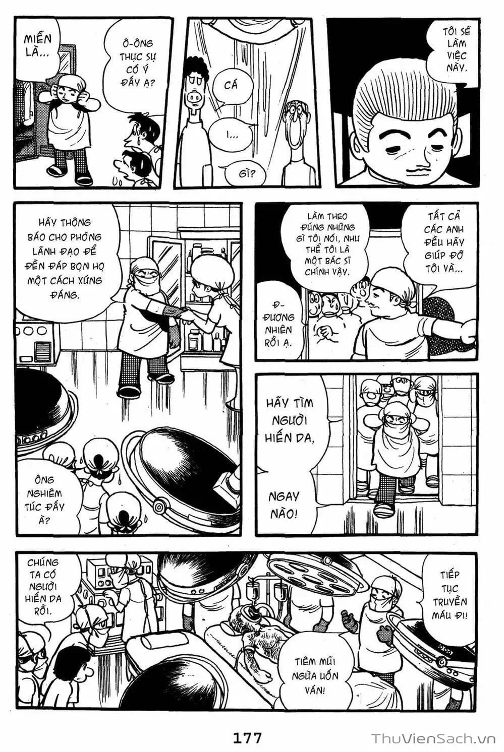 Truyện Tranh Bác Sĩ Quái Dị - Black Jack trang 3