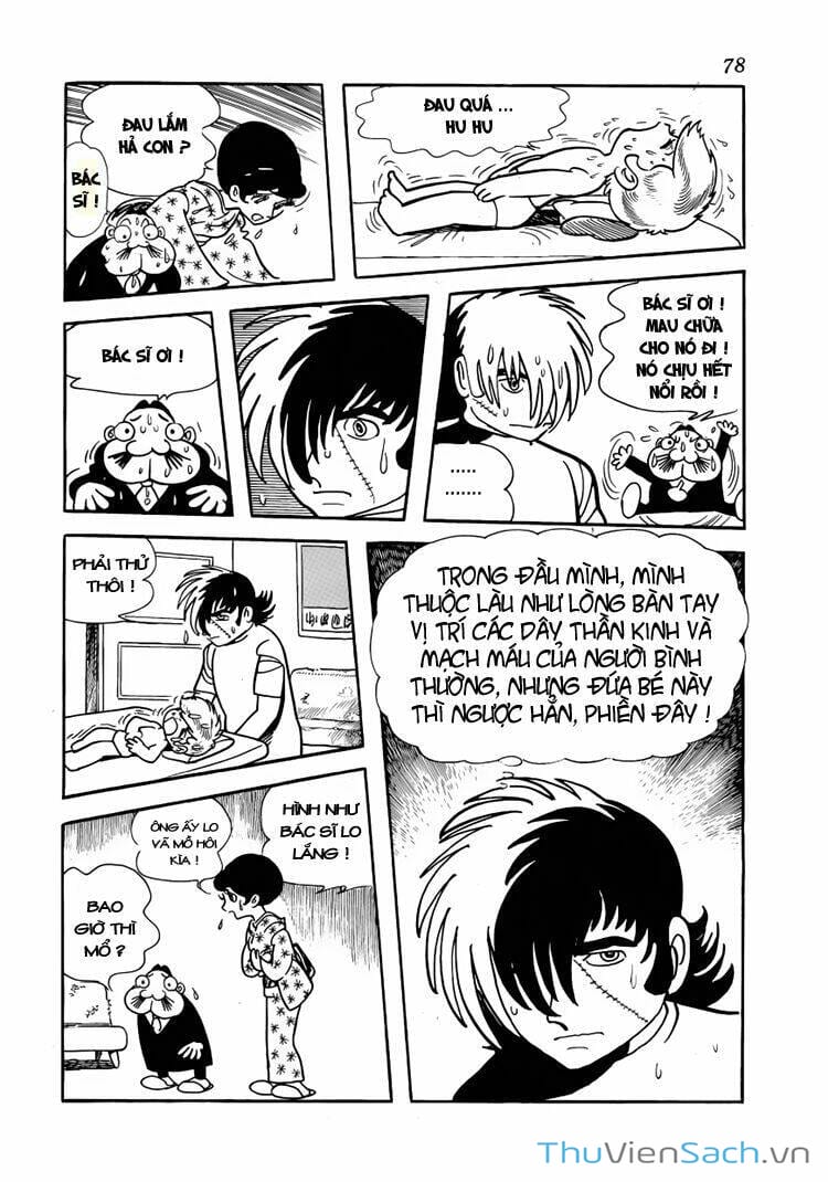 Truyện Tranh Bác Sĩ Quái Dị - Black Jack trang 3