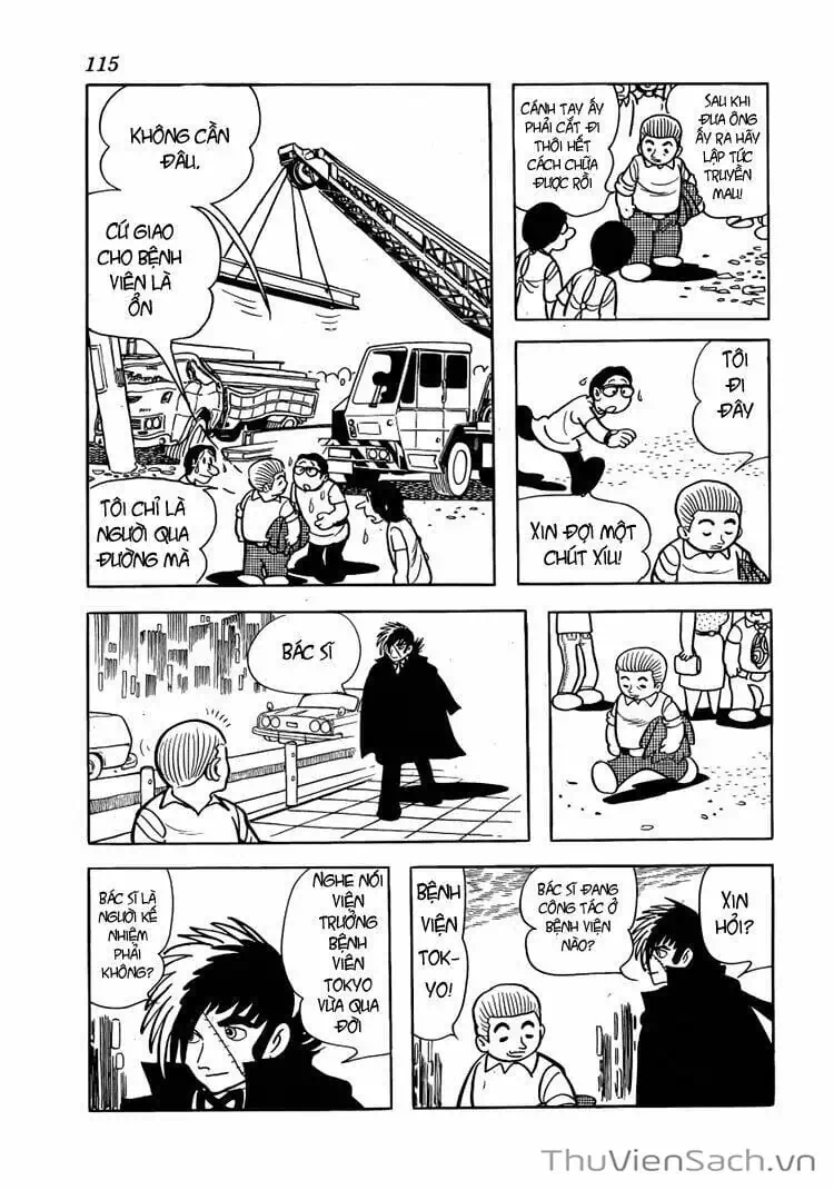 Truyện Tranh Bác Sĩ Quái Dị - Black Jack trang 3