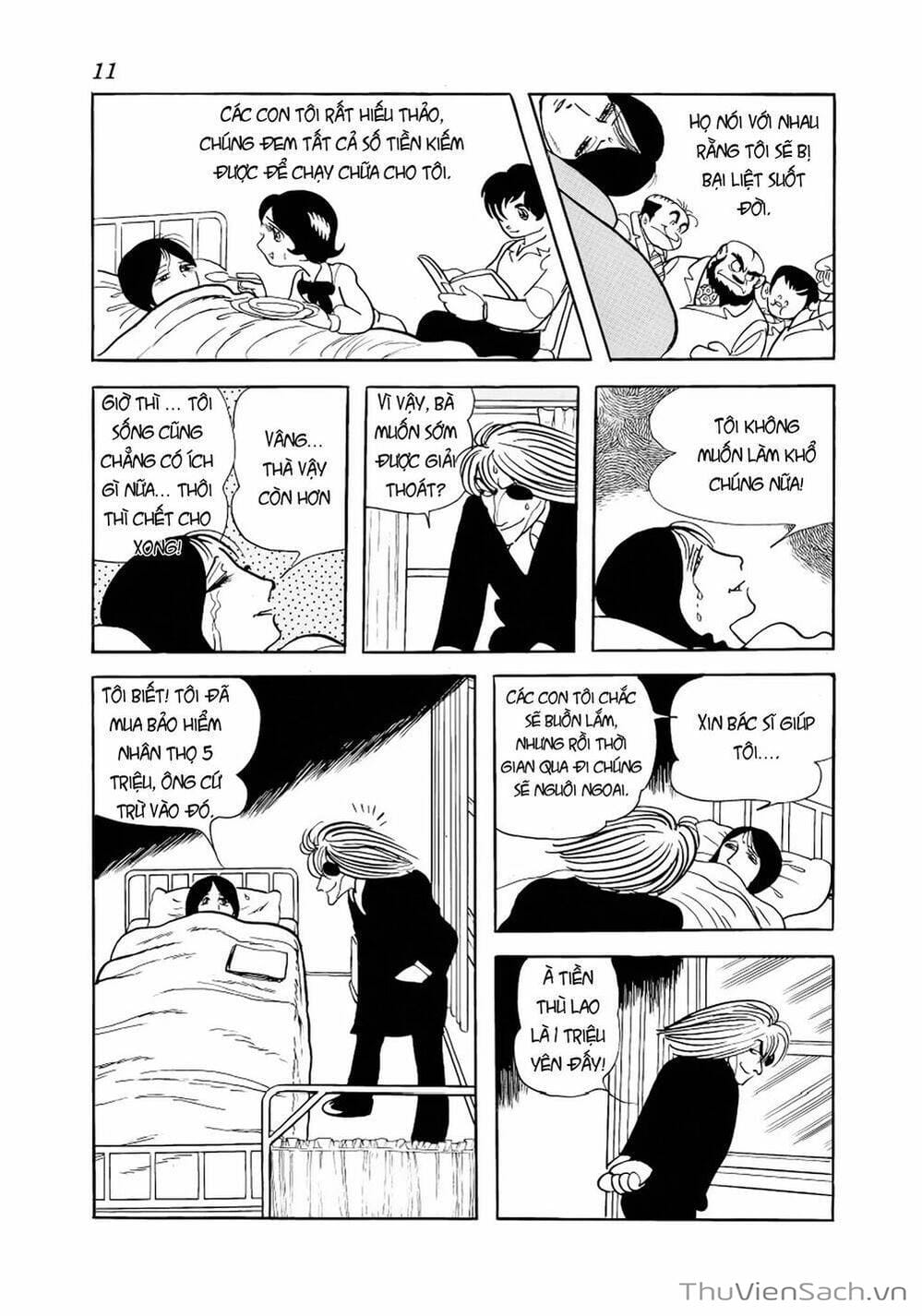 Truyện Tranh Bác Sĩ Quái Dị - Black Jack trang 3