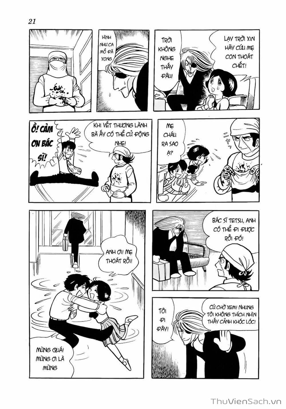 Truyện Tranh Bác Sĩ Quái Dị - Black Jack trang 3