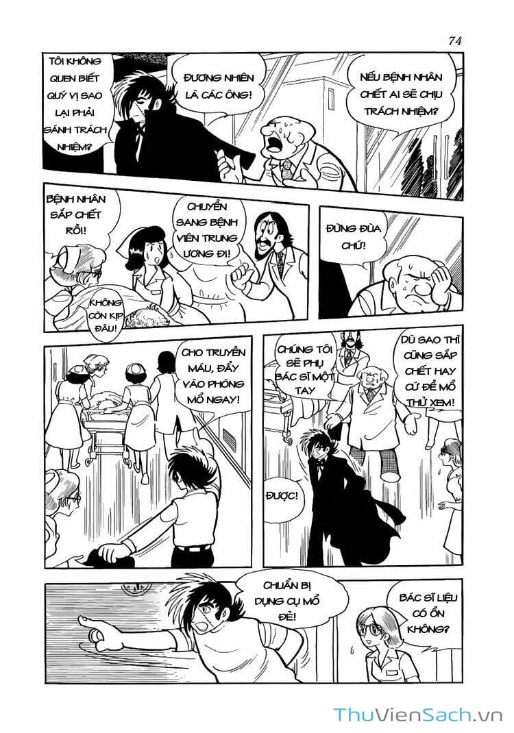 Truyện Tranh Bác Sĩ Quái Dị - Black Jack trang 3