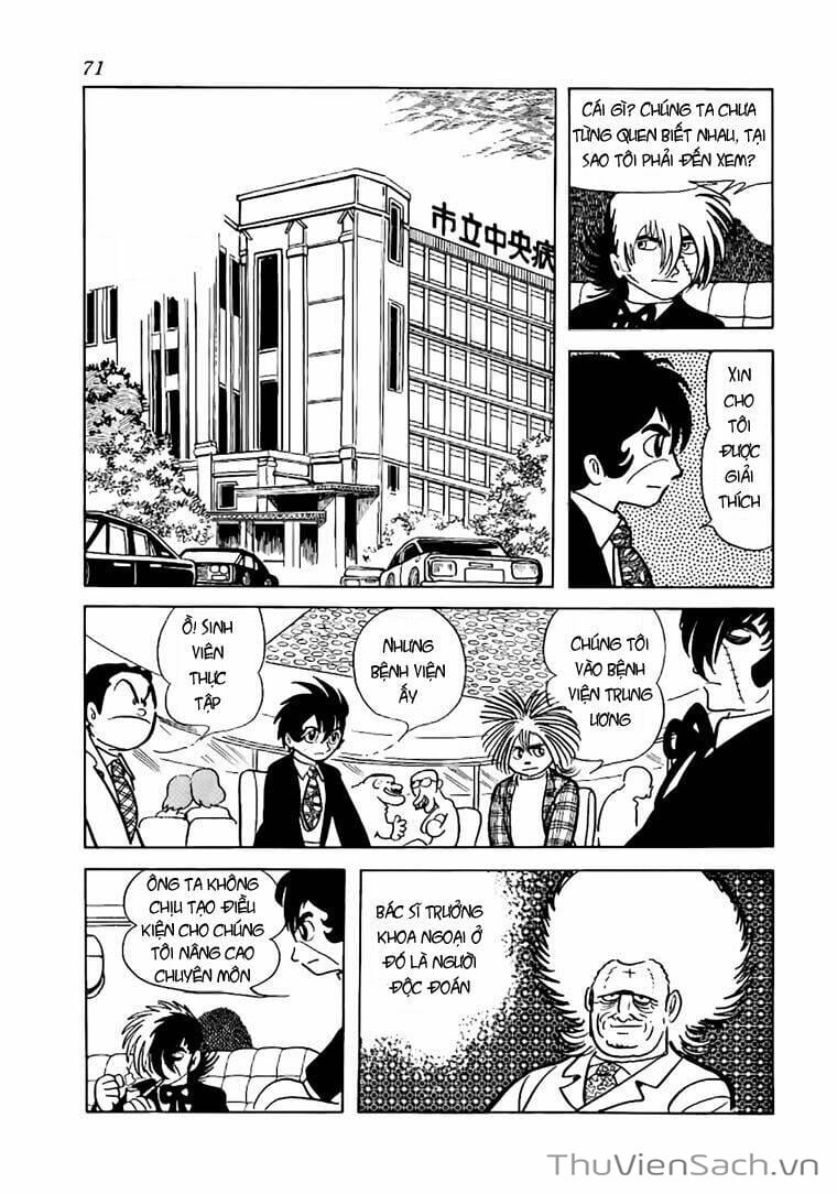 Truyện Tranh Bác Sĩ Quái Dị - Black Jack trang 3