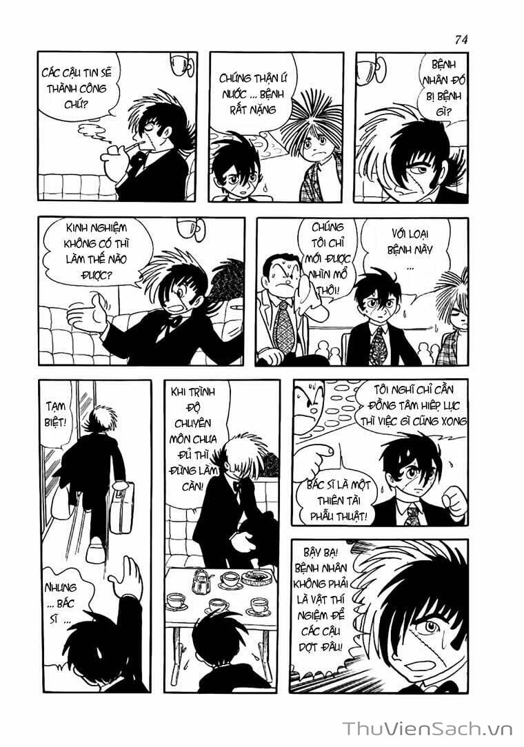 Truyện Tranh Bác Sĩ Quái Dị - Black Jack trang 3