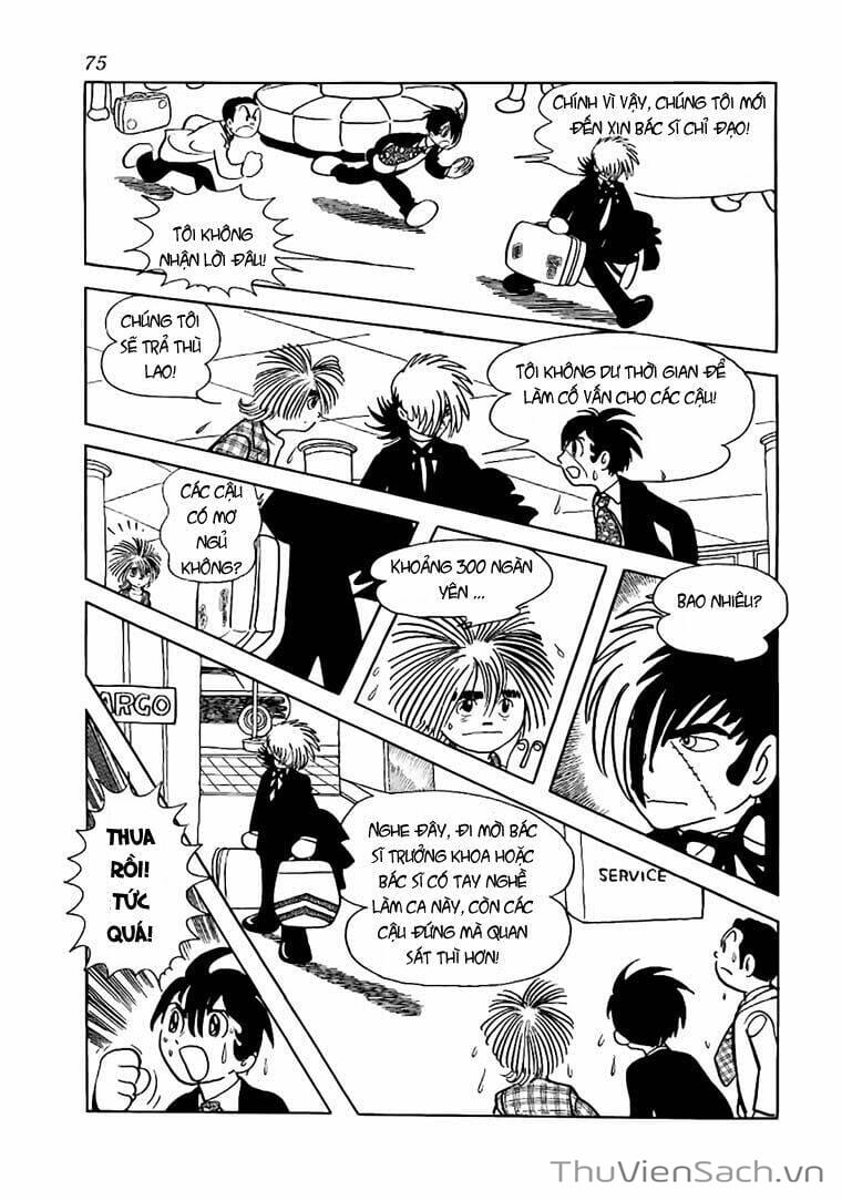 Truyện Tranh Bác Sĩ Quái Dị - Black Jack trang 3