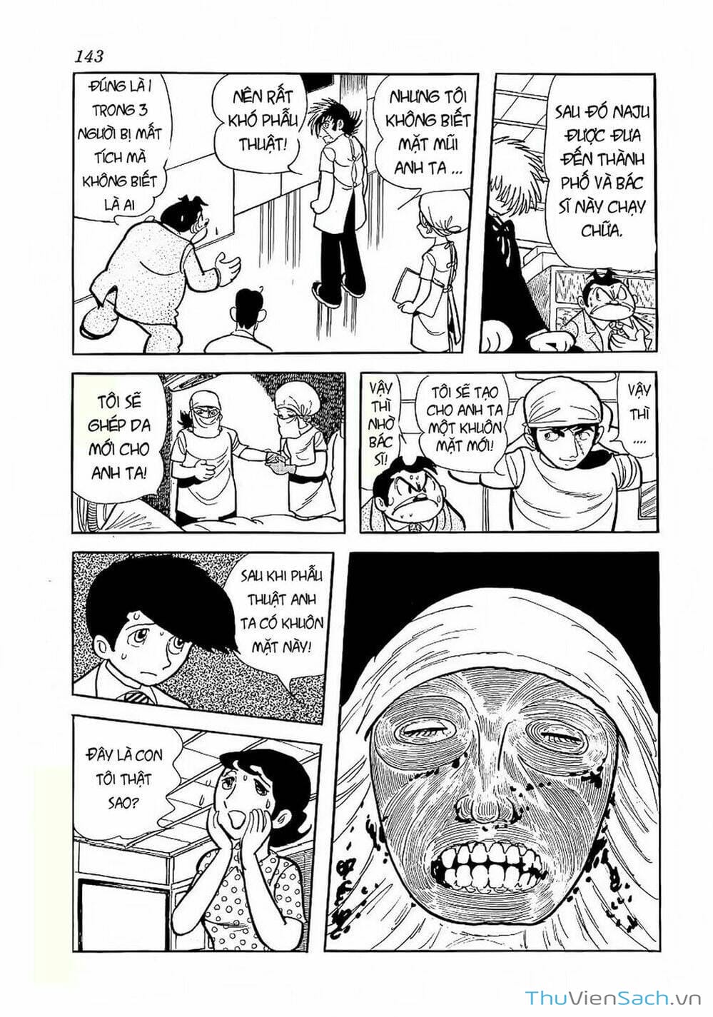Truyện Tranh Bác Sĩ Quái Dị - Black Jack trang 3