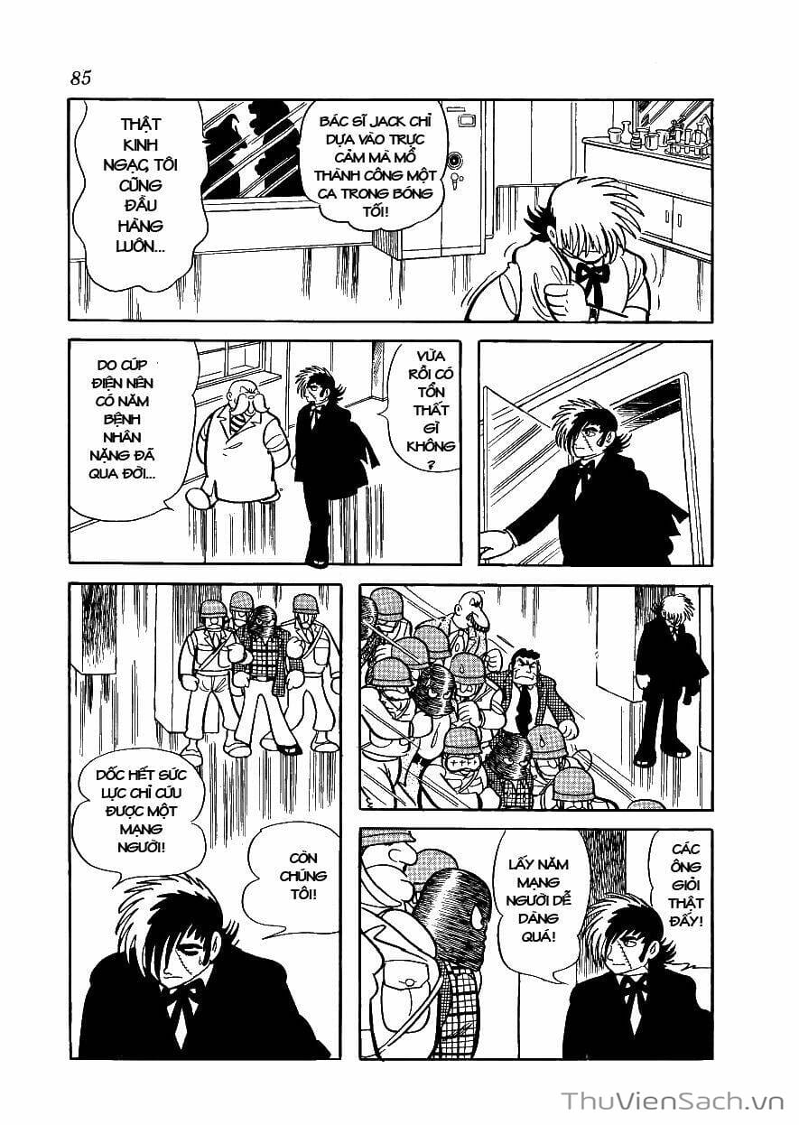 Truyện Tranh Bác Sĩ Quái Dị - Black Jack trang 3