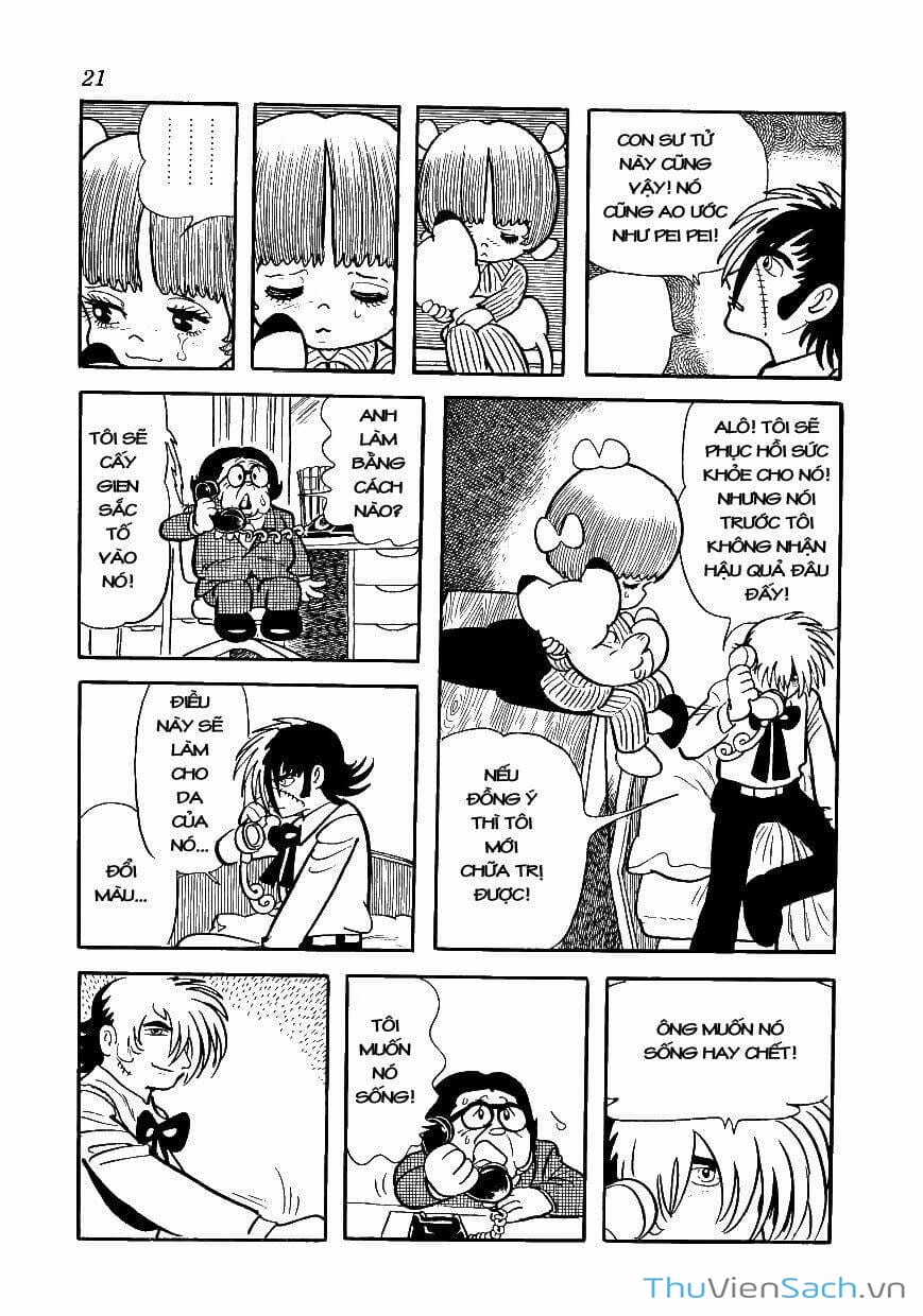Truyện Tranh Bác Sĩ Quái Dị - Black Jack trang 3